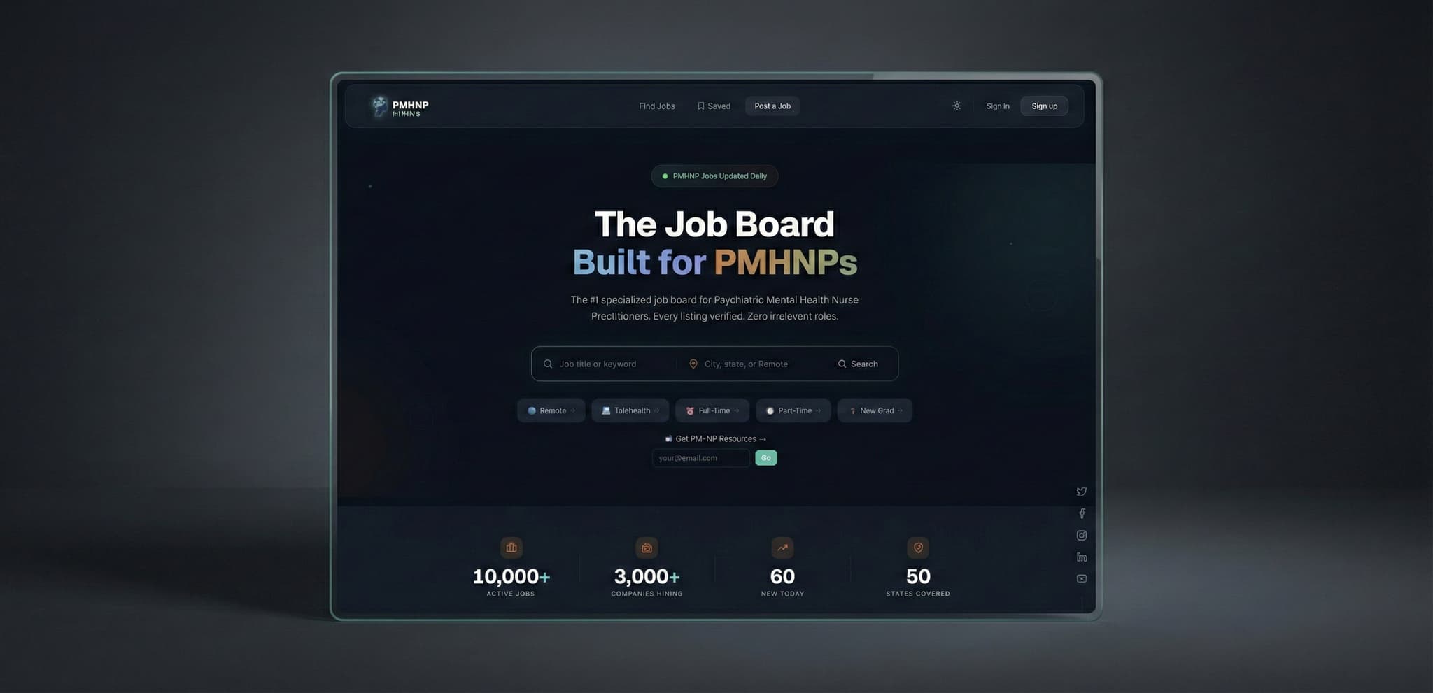 PMHNP Hiring - The job board built for Psychiatric Mental Health Nurse Practitioners